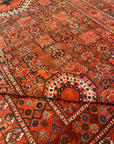 Folded Antique Sari, Texture and Detail