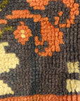 Antique Swedish Floral Pile Rug. A piece of genuine antique woven carpet art sold at Santa Barbara Design Center Rugs and More.