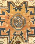 30491 Antique CAucasian Leshgi Star Rug Circa 1880s