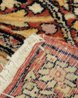 31507 Antique KermanShah with poetry in cartouches Circa 1880