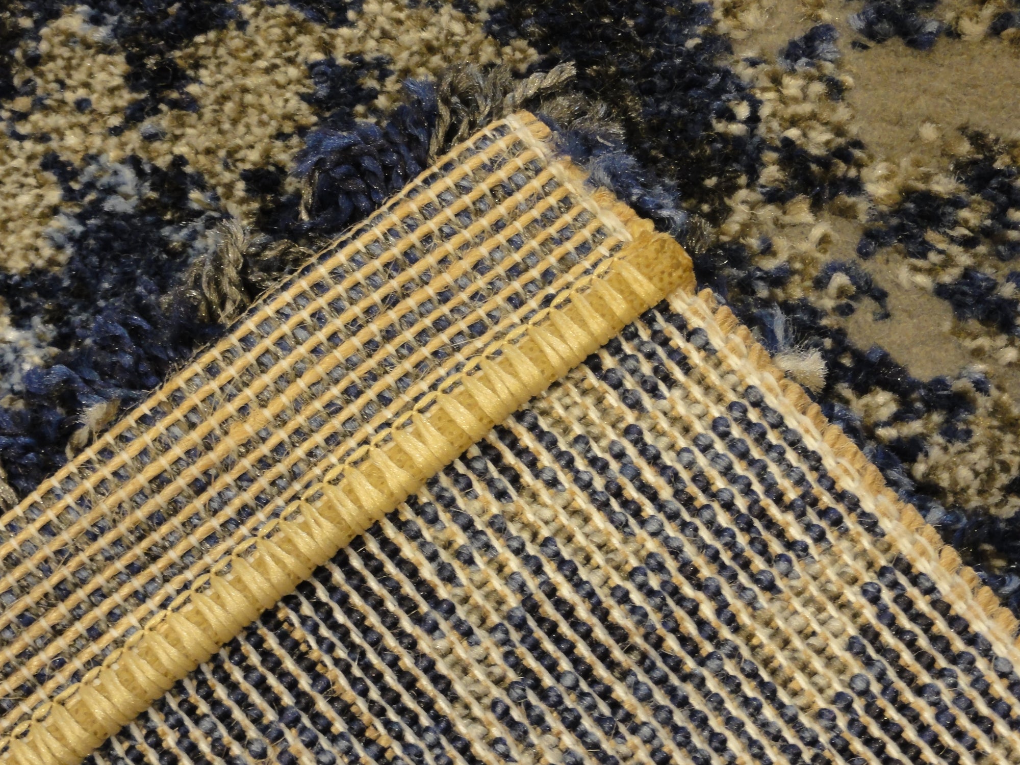 33029 Modern Grey Navy Rug