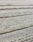 Close-up view of a Ziegler & Co Montecito Vibe Runner rug, showcasing detailed woven texture and intricate patterns.