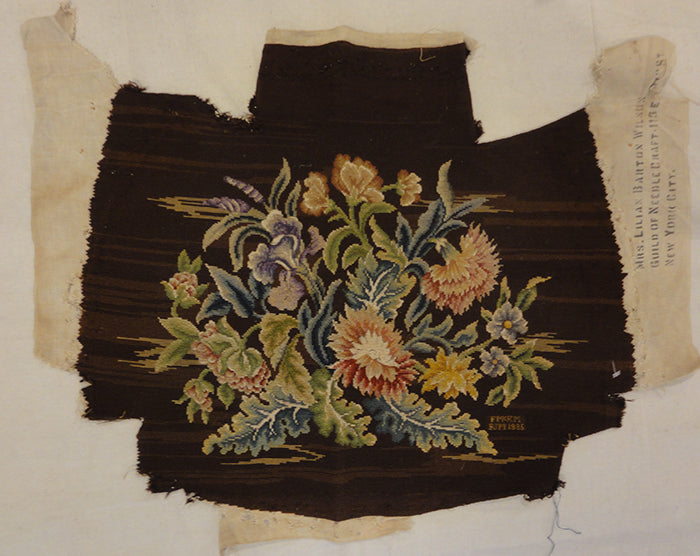 Needlepoint Chair Covering | Rugs & More| Santa Barbara Design Center