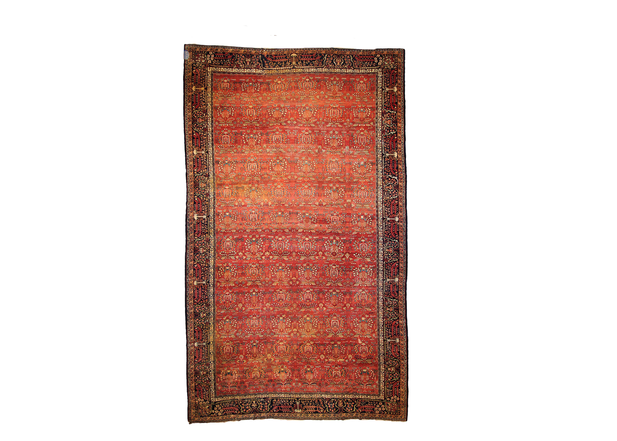 33258 Antique Sarouk Farahan in perfect condition