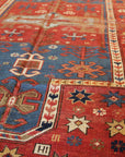 38227 Antique Shirvan Fakhralou Prayer Rug