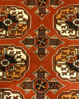 30341 Vinatge Persian Turkomen with Silk Foundation