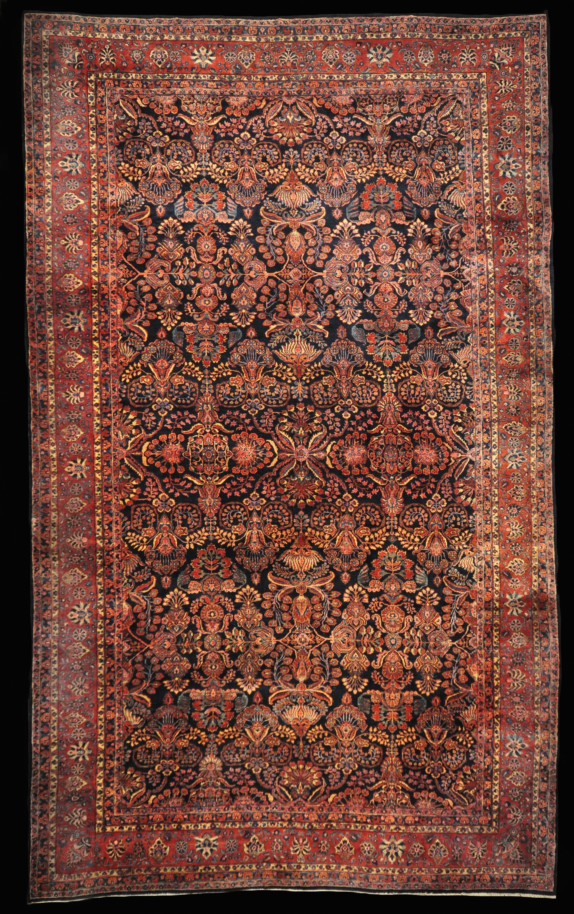 33195 Antique Mohajeran Sarouk