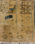 32052 Antique Vintage Persian Rug