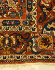 Antique Bakhtiari Garden of Paradise Rug representing the gardens of kings. Sold by Santa Barbara Design Center, Rugs and More in Santa Barbara, California.
