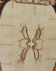 Oushak rugs began just south of Istanbul, Turkey, named after the town: Oushak. The Oushak carpet is Persian-influenced unlike most Turkish rugs. The town of Oushak has produced Turkish rugs ever since the 15th century.