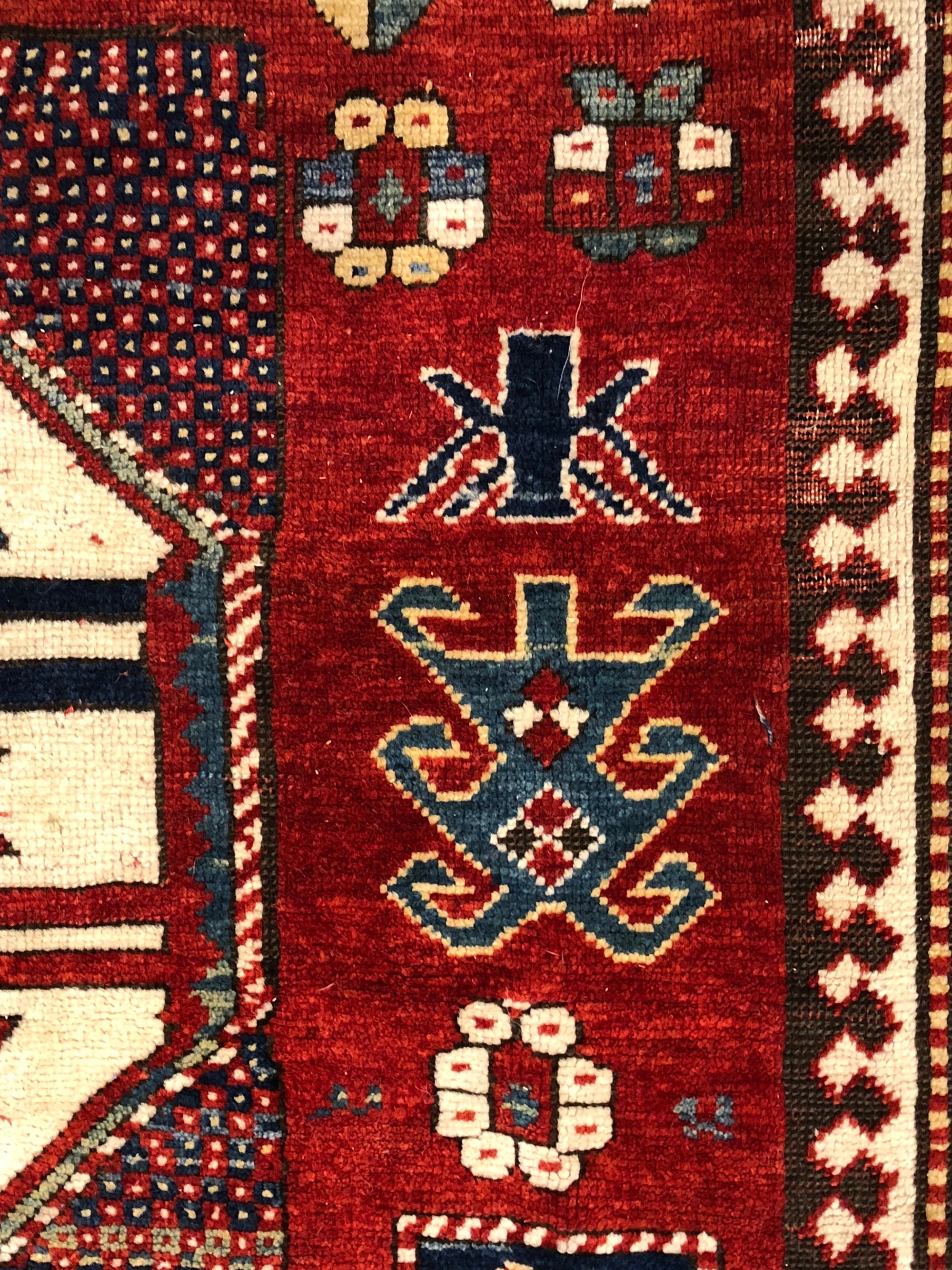 Antique Kazak Karachof (Karachov) Rug 37887