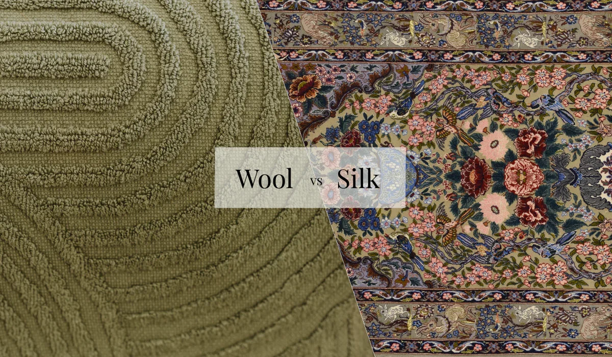 Wool vs. Silk Rugs: How to Choose the Right Rug Material for Your Home