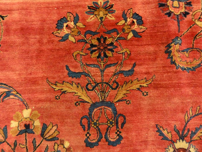 Antique Manchester Kashan Rug | Rugs and More | Santa Barbara Design Center