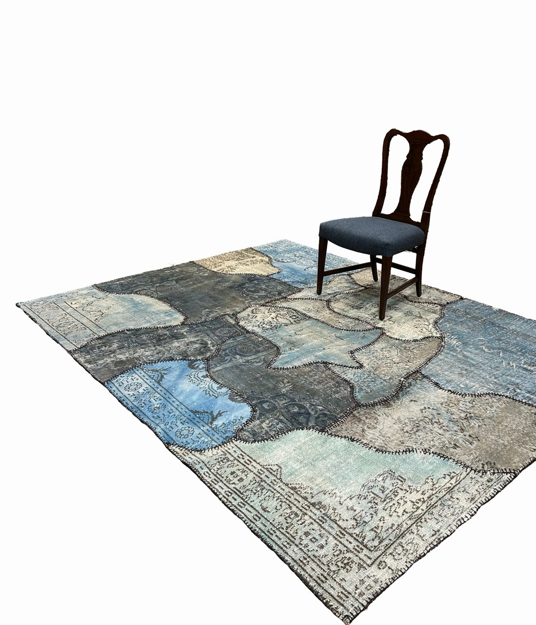 Patchwork Light Blue 27628