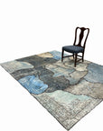 Patchwork Light Blue 27628