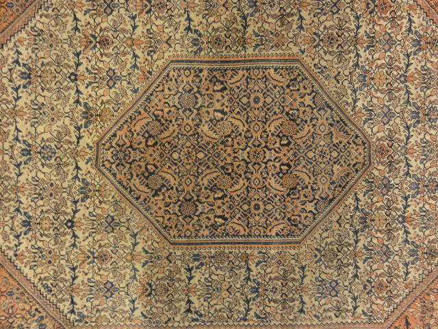 30112 Antique Sarouk Farahan Rug