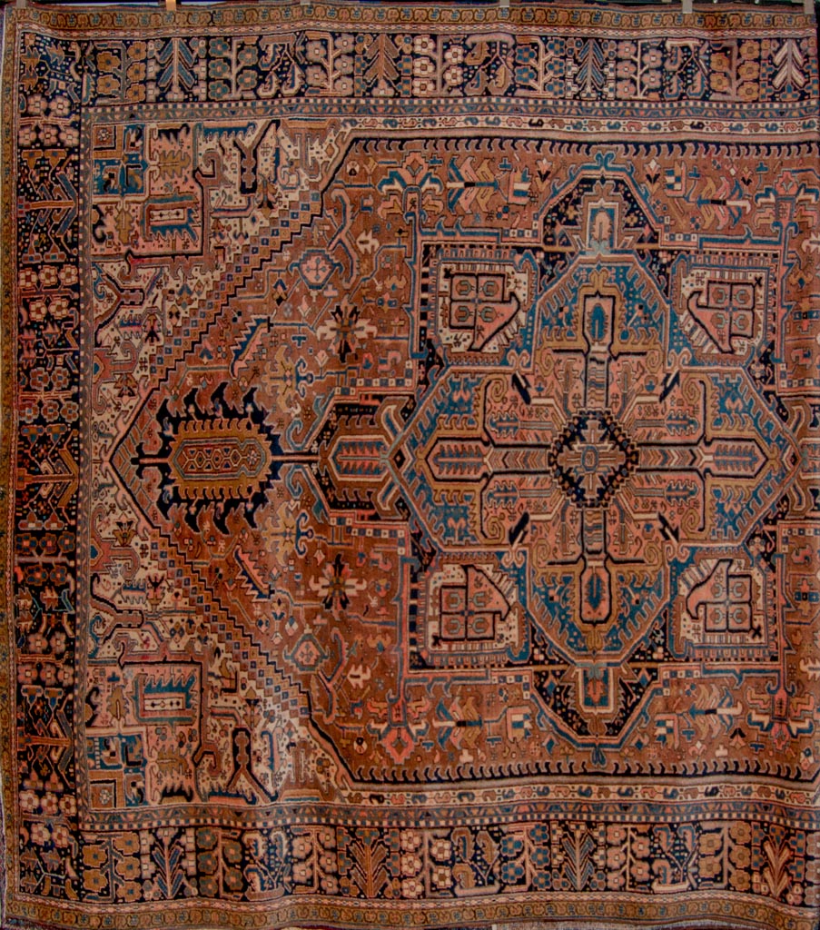 Antique Heriz Persian Rug