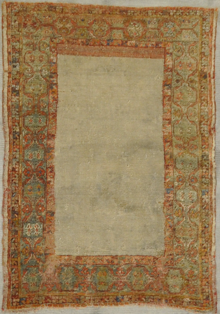 Antique Angora Oushak rug santa barbara design center rugs and more oriental carpet