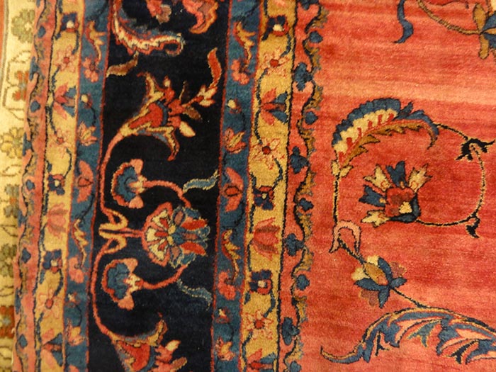 Antique Manchester Kashan Rug | Rugs and More | Santa Barbara Design Center