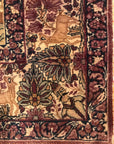 Antique Tree of Life Kerman Rug