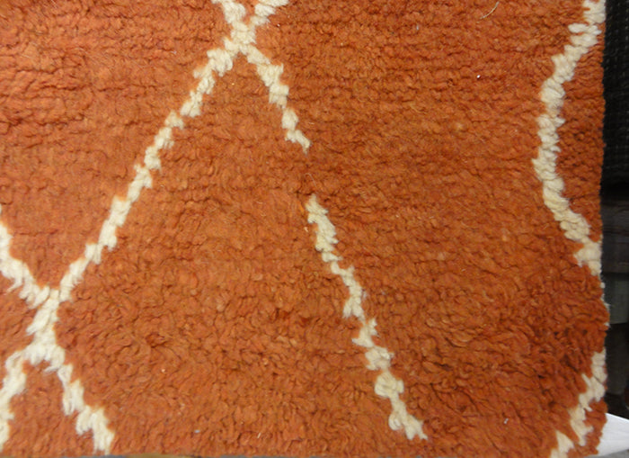 Orange Moroccan Rugs & More Oriental carpets 28972