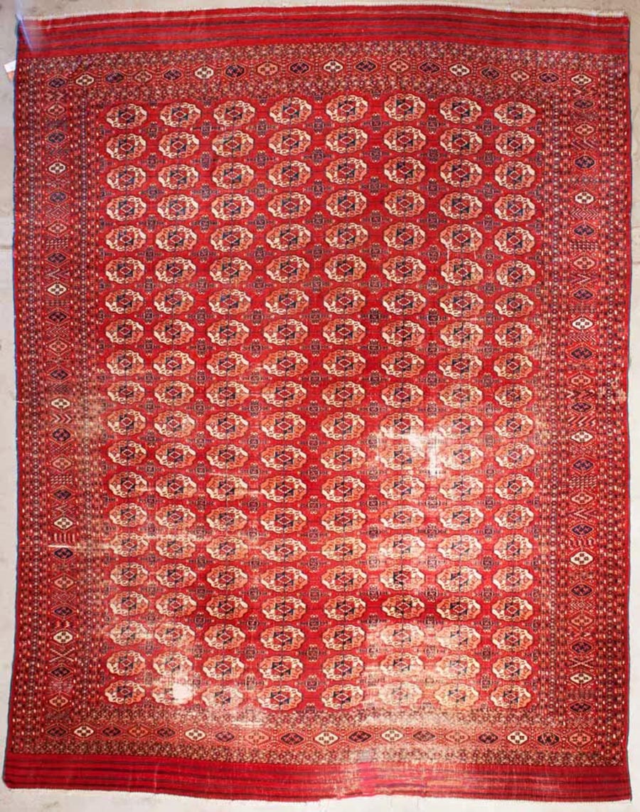 Antique Tekke Main Carpet | Rugs and More | Santa Barbara Design Center 43351 1