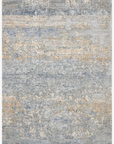 Modern Blue Gold rugs and more oriental carpet 34247-