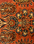 Antique Rare Persian Sarouk Prayer Rug. Genuine woven carpet art. Authentic and intricate design. Santa Barbara Design Center
