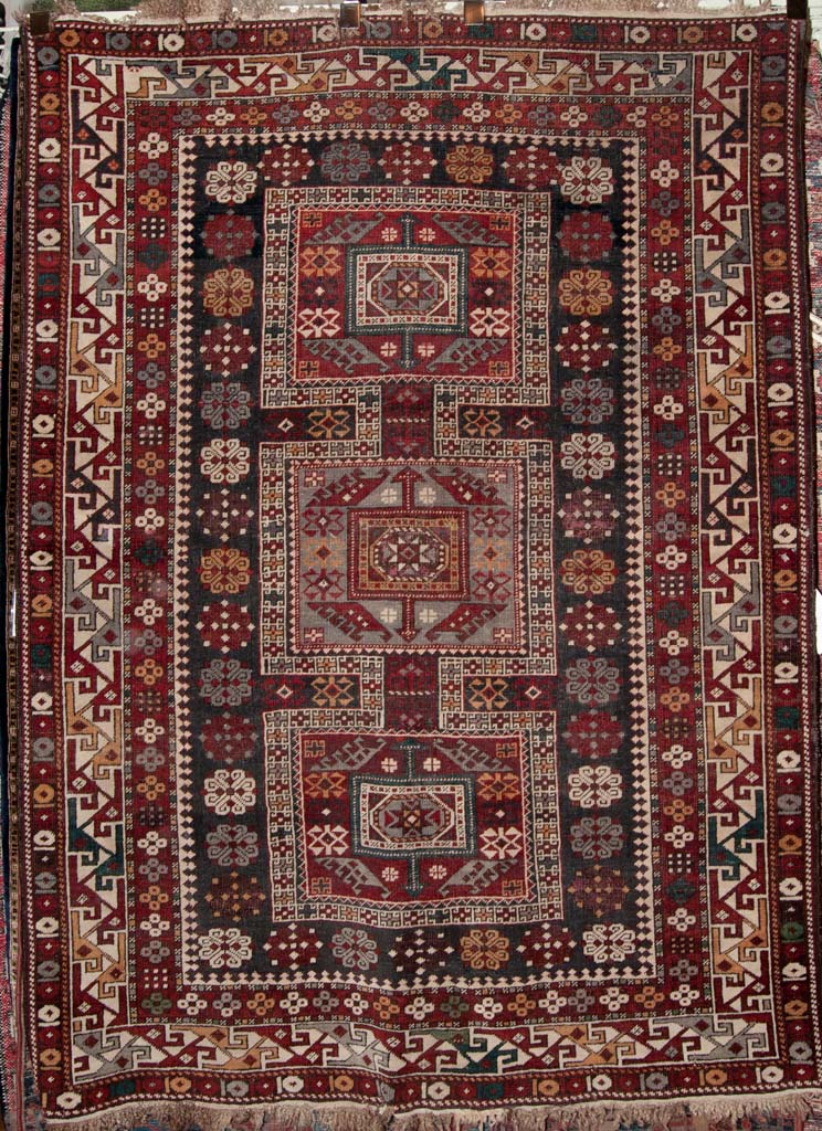 Antique Kuba Konagend Caucasian Rug