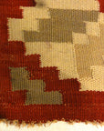 This Antique Swedish Textile is finely woven with natural wool. 