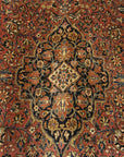 Antique Manchester Kashan Rug