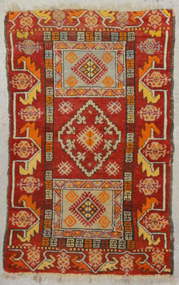 Antique Yastik rug rugs and more oriental carpet 33675-