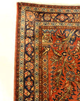 30102 Antique Rare Persian Sarouk Prayer Rug