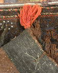 Antique Beluch Saddle Bag. A piece of genuine authentic antique woven carpet art sold by Santa Barbara Design Center, Rugs and More.