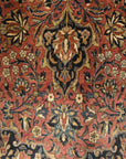 Antique Manchester Kashan Rug