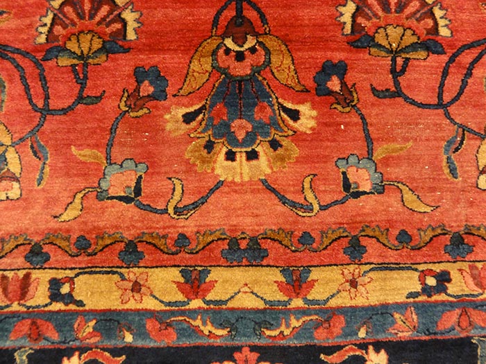 Antique Manchester Kashan Rug | Rugs and More | Santa Barbara Design Center