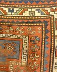 30096 Antique Fachralo Kazak Rare Prayer Rug from Caucasus