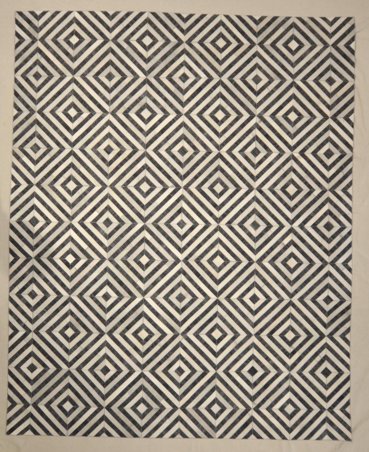 Modern Charcoal Ivory Rug Rugs and More | Santa Barbara Design Center 33002 .