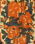 Antique Bakhtiari Flower Rug