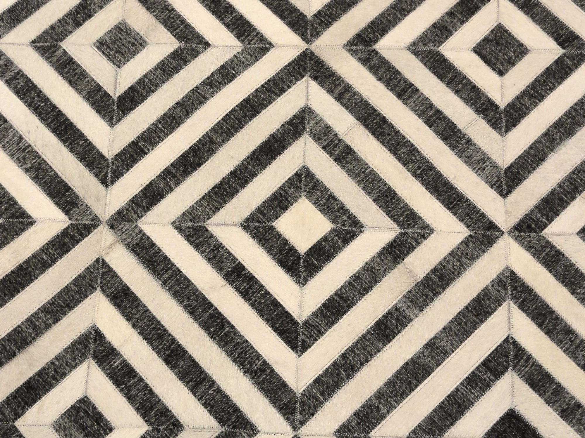 Modern Charcoal Ivory Rug Rugs and More | Santa Barbara Design Center 33002 .