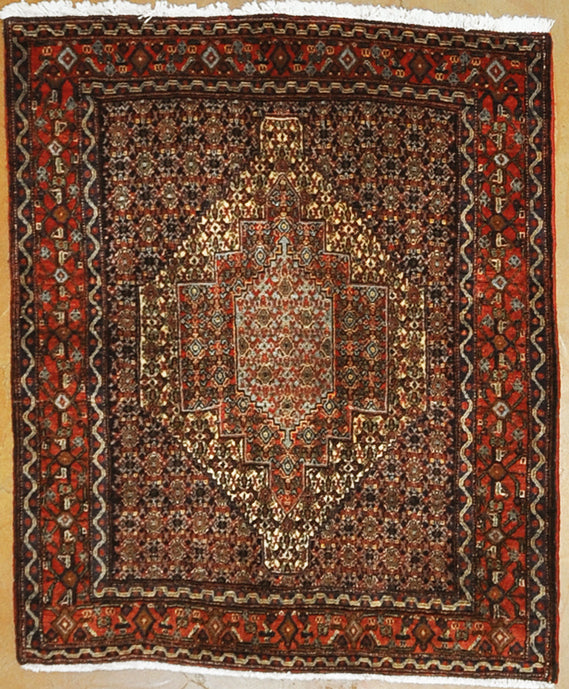 Vintage Senneh Rug