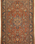 Antique Persian Kashan Rug