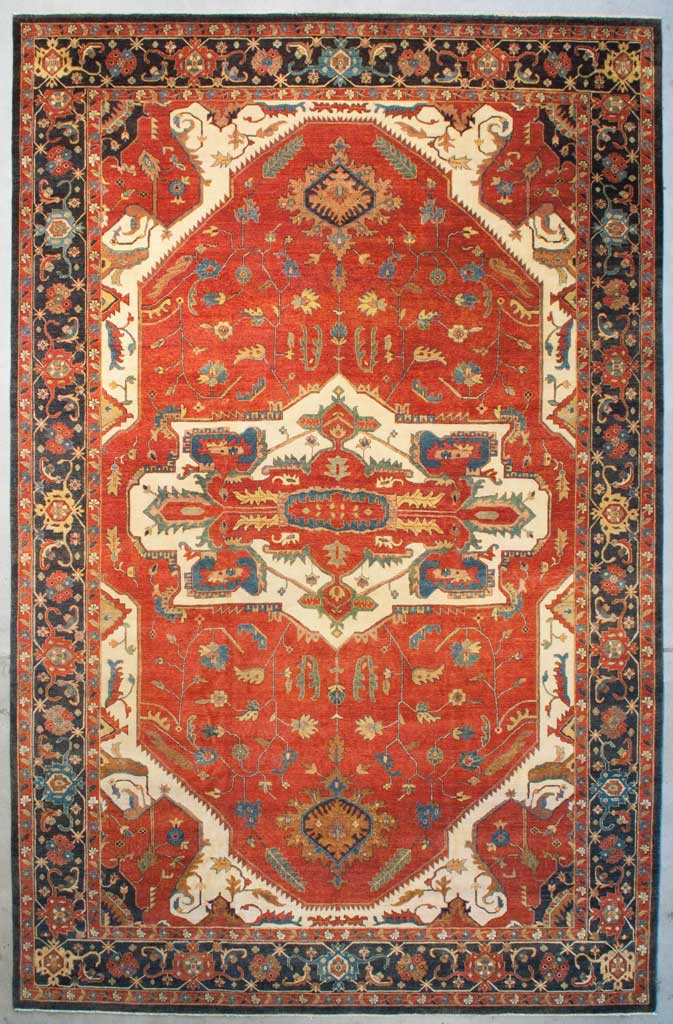 Fine Indian Serapi Rug