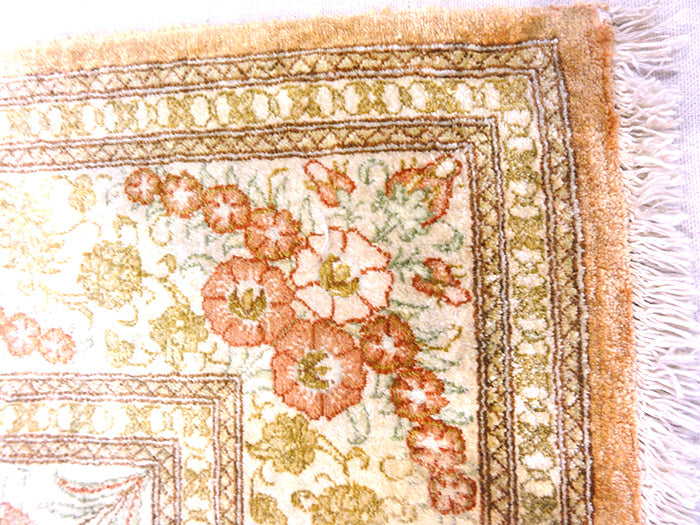 Silk Qum rug | Rugs and More | Santa Barbara Design Center