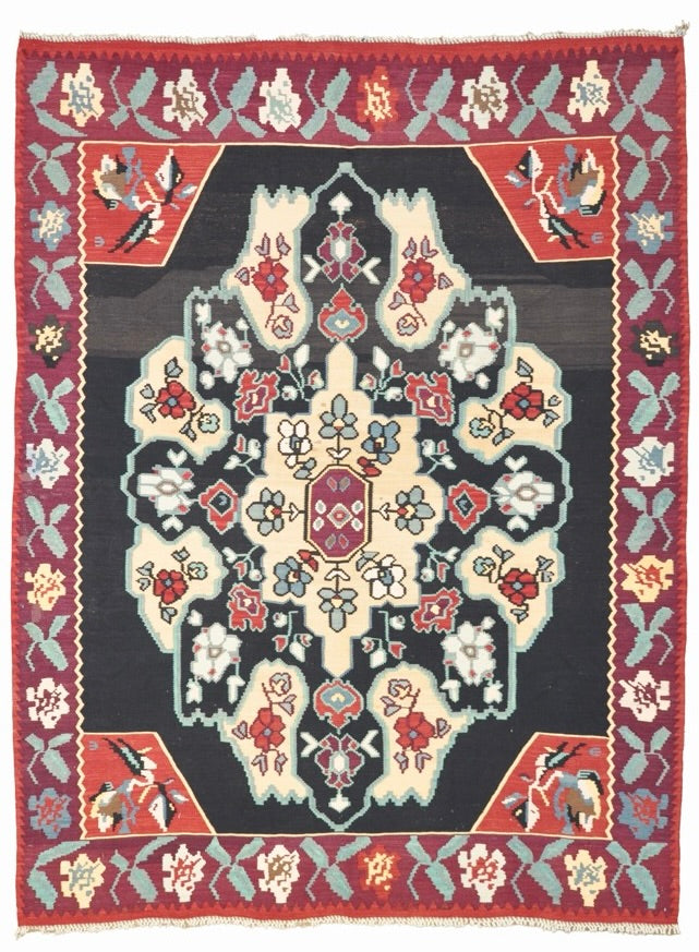 Antique Turkish Kelim 24395