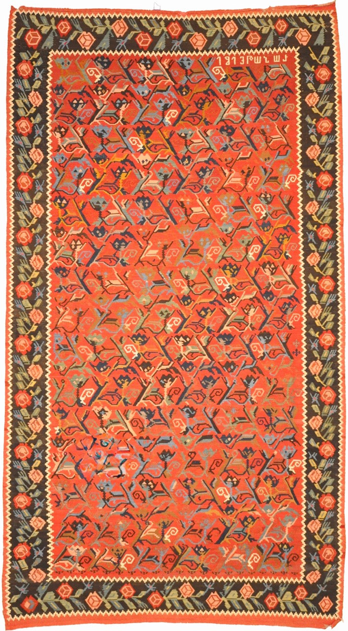 Antique Karabagh Kelim 27814