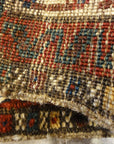 Antique Persian Jaf Kurd Rug Circa 1880. A piece of genuine authentic woven carpet art sold by Santa Barbara Design Center Rugs and More.