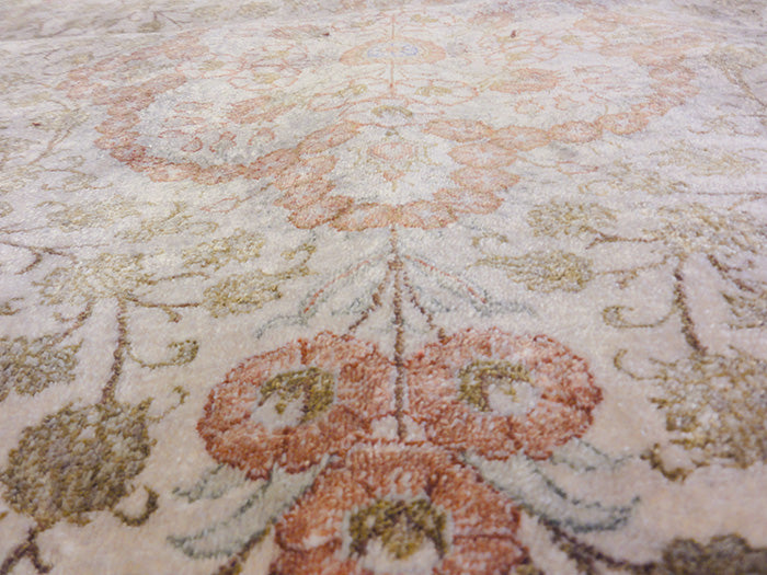 Silk Qum rug | Rugs and More | Santa Barbara Design Center