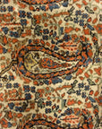 30107 Fine Antique Sarouk Farahan Botteh with Rare Ivory Background