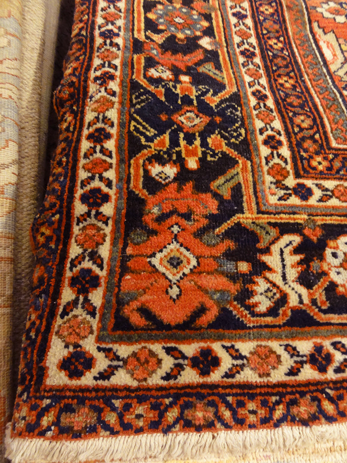 Antique Sultanabad Mahal Rug Santa Barbara Design Center